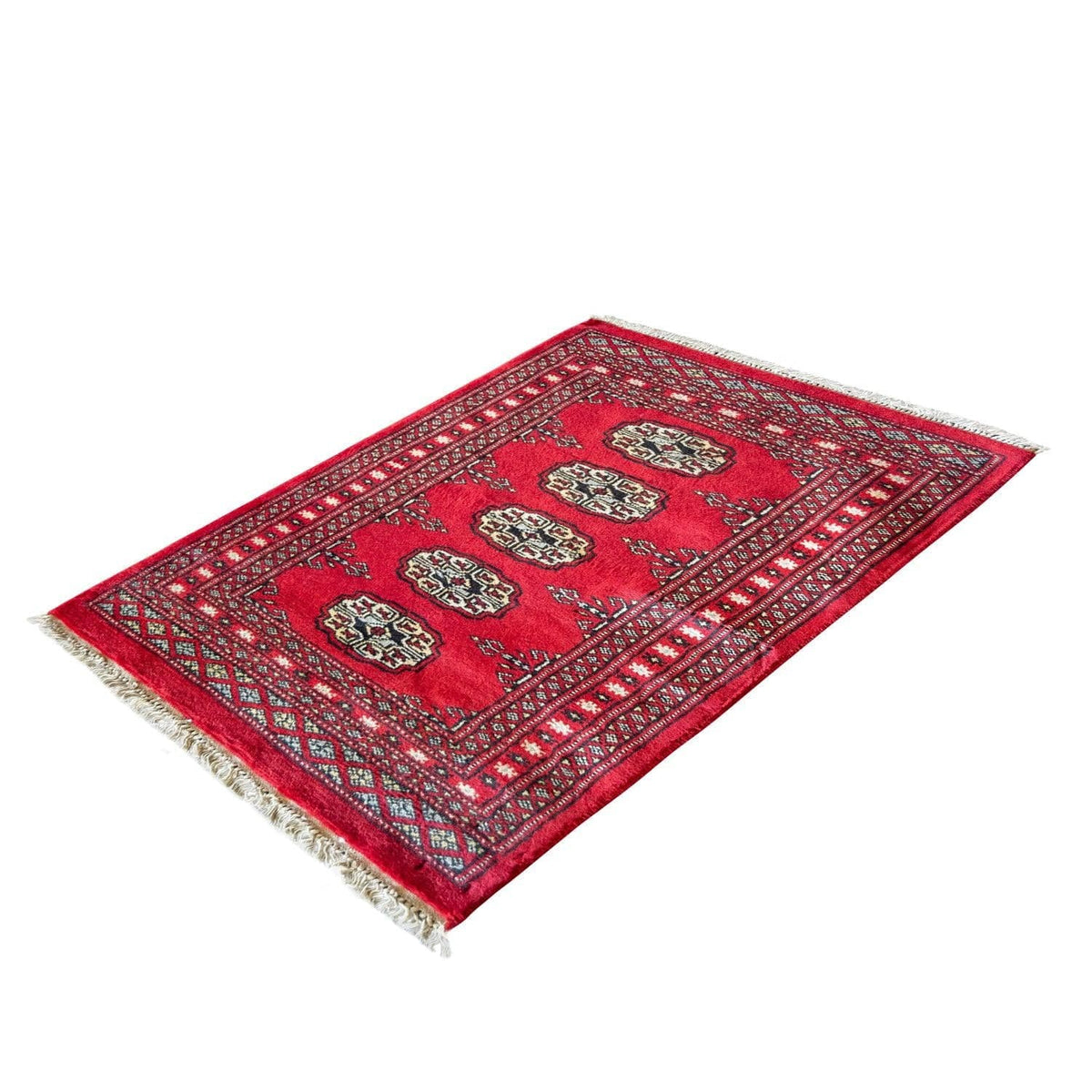 Hand-knotted Wool Small Rug 62cm x 94cm