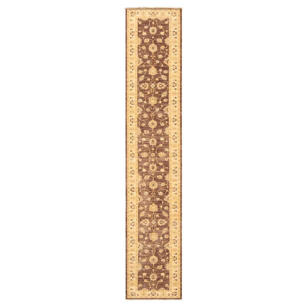 Fine Hand-knotted Himalayan Wool Runner 87cm x 539cm