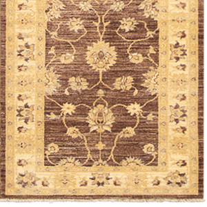 Fine Hand-knotted Himalayan Wool Runner 87cm x 539cm