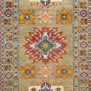Fine Hand-knotted Wool Traditional Design Runner 80cm x 248cm