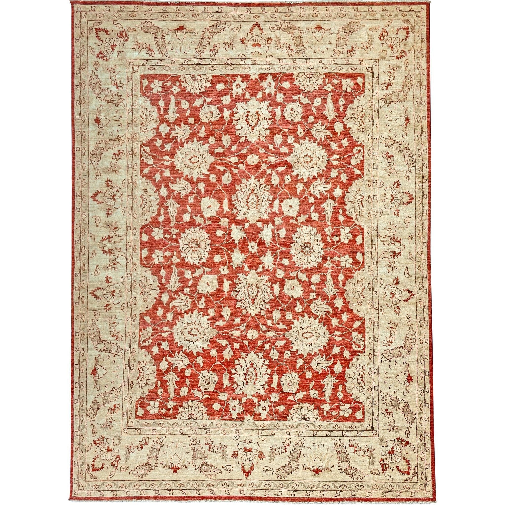 Fine Hand-knotted Wool Chobi Rug 235cm x 301cm