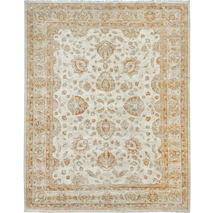 Hand-knotted Vintage Wool Chobi Rug 242cm x 289cm