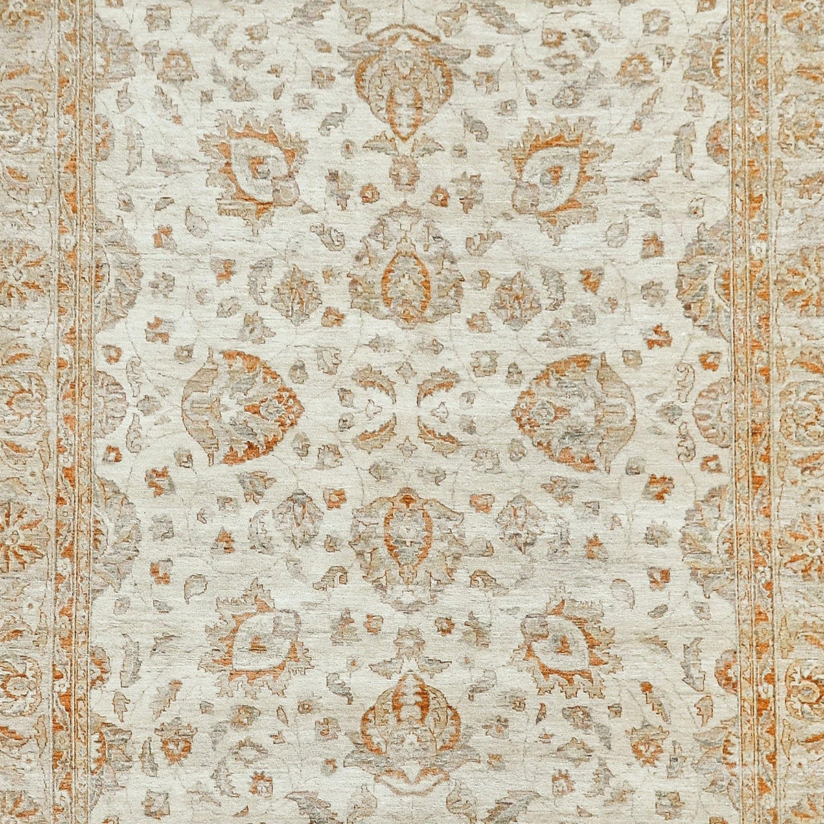 Hand-knotted Vintage Wool Chobi Rug 242cm x 289cm