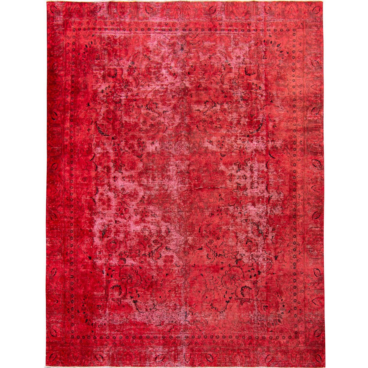 Hand-knotted Wool Persian Vintage Rug 250cm x 372cm