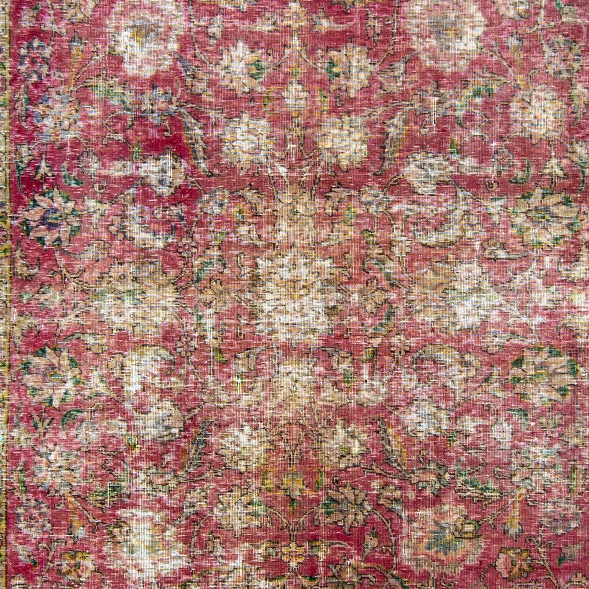 Hand-knotted Wool Persian Vintage Rug 194cm x 290cm