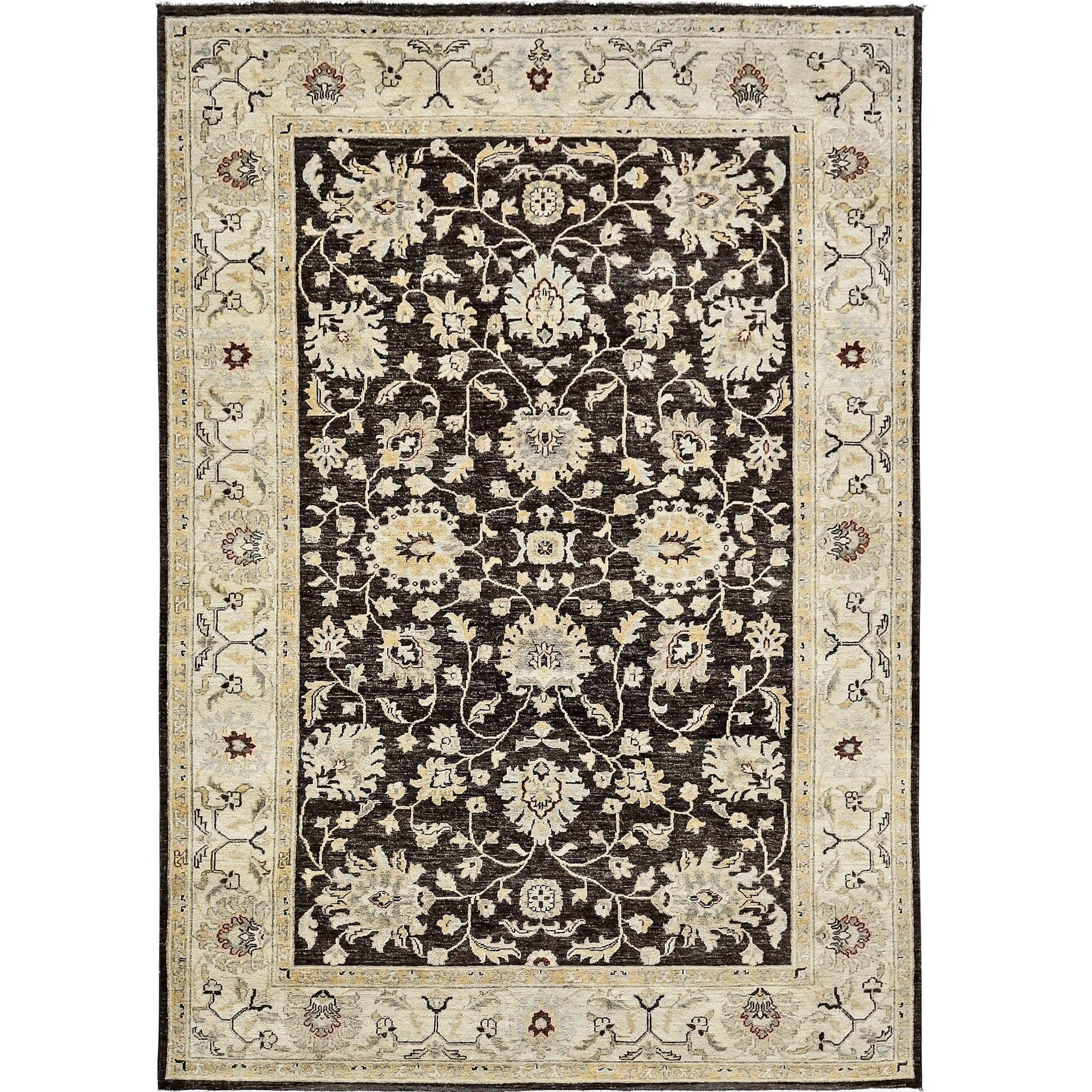 Fine Hand-knotted Chobi Rug 177cm x 267cm