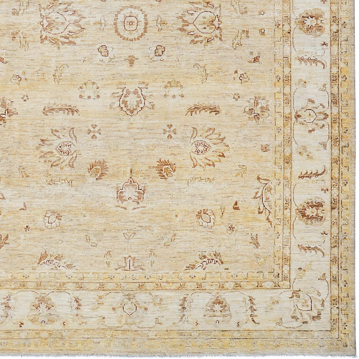 Fine Hand-knotted Chobi Wool Rug 219cm x 293cm