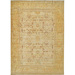 Fine Modern Hand-knotted Hand Spun Wool Rug 296cm x 384cm