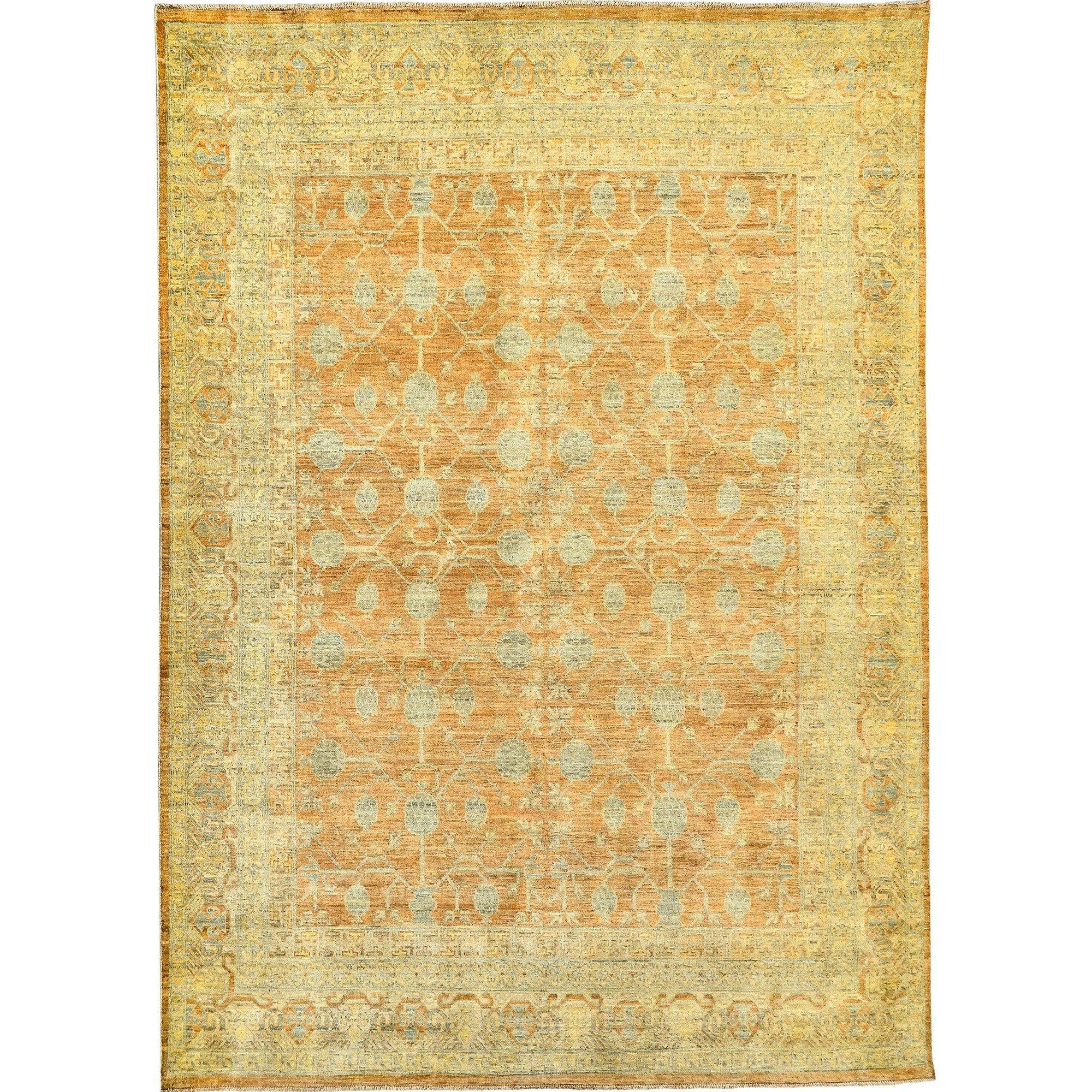 Fine Hand-knotted Natural Wool Colour Reform Rug 247cm x 300cm