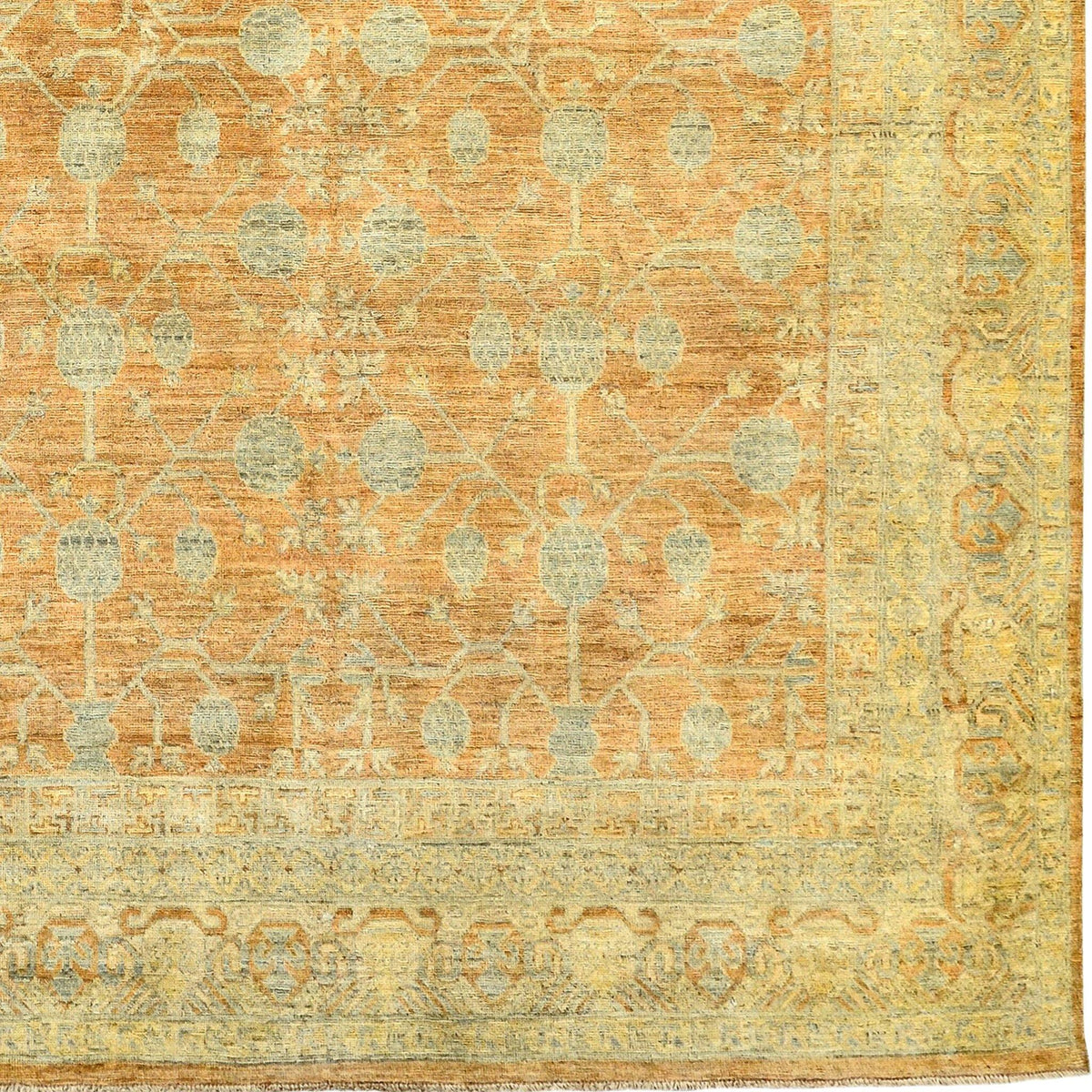 Fine Hand-knotted Natural Wool Colour Reform Rug 247cm x 300cm