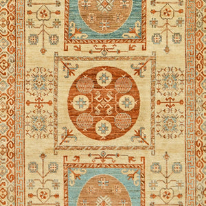 Fine Hand-knotted Wool Rug 200cm x 308cm