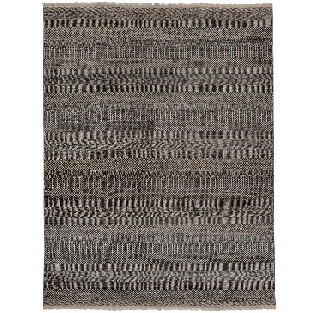 Fine Hand-knotted Wool Contemporary Rug 157cm x 211cm