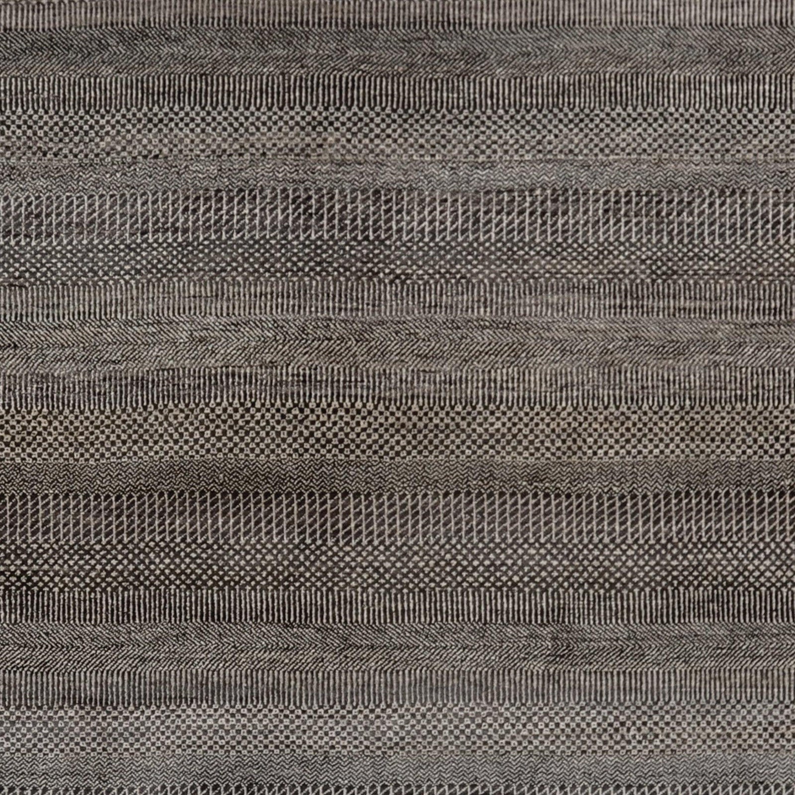 Fine Hand-knotted Wool Contemporary Rug 157cm x 211cm