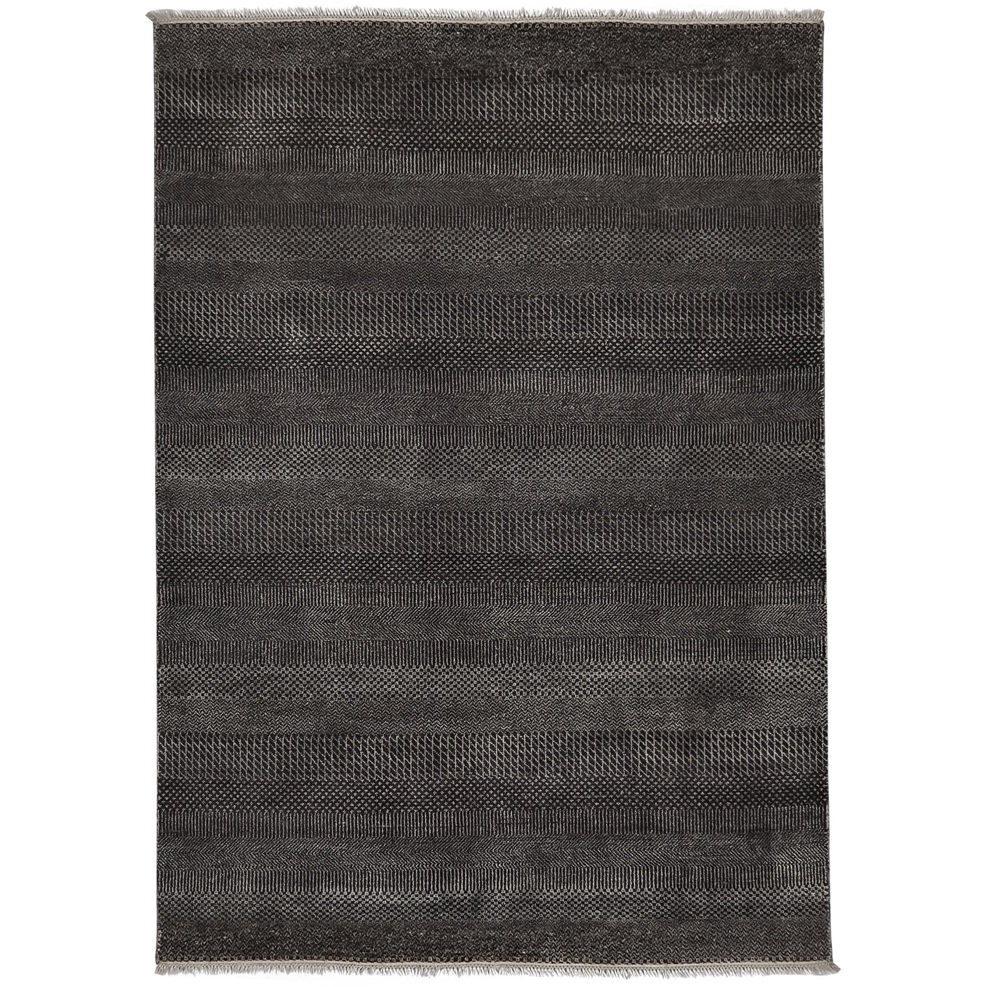 Contemporary Hand-knotted Wool Rug 156cm x 220cm