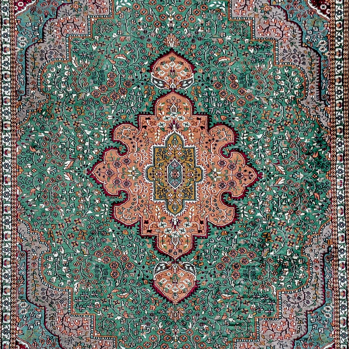 Fine Hand-knotted Wool Rug 240cm x 314cm