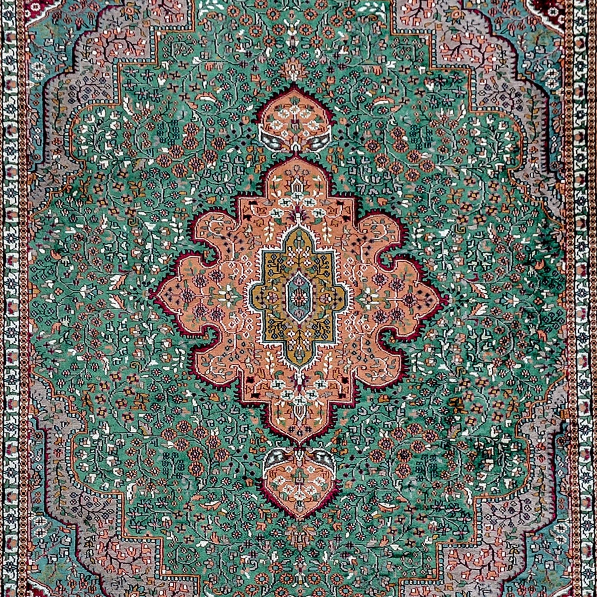 Fine Hand-knotted Wool Rug 240cm x 314cm