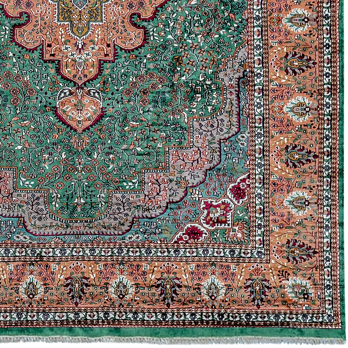 Fine Hand-knotted Wool Rug 240cm x 314cm