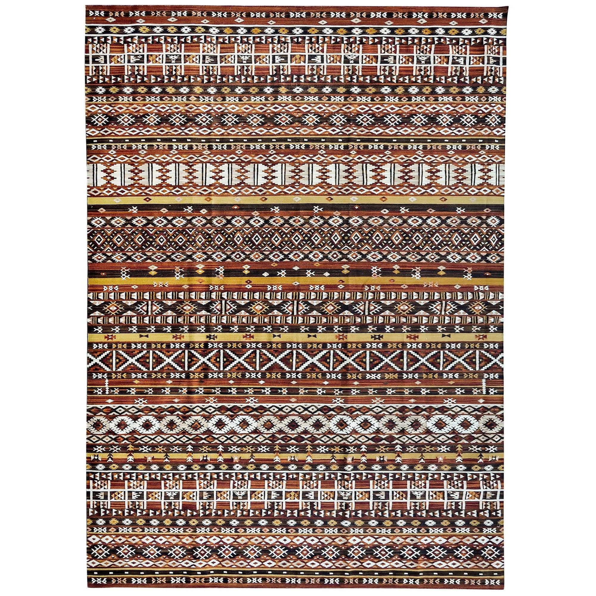 Large 100% Wool Persian Kilim Rug 260cm x 344cm