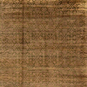 Fine Hand-knotted NZ Wool & Silk Rug 239cm x 298cm