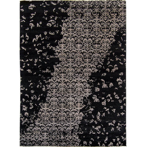 Fine Contemporary NZ Wool & Bamboo Silk Hand-knotted Rug 255cm x 353cm