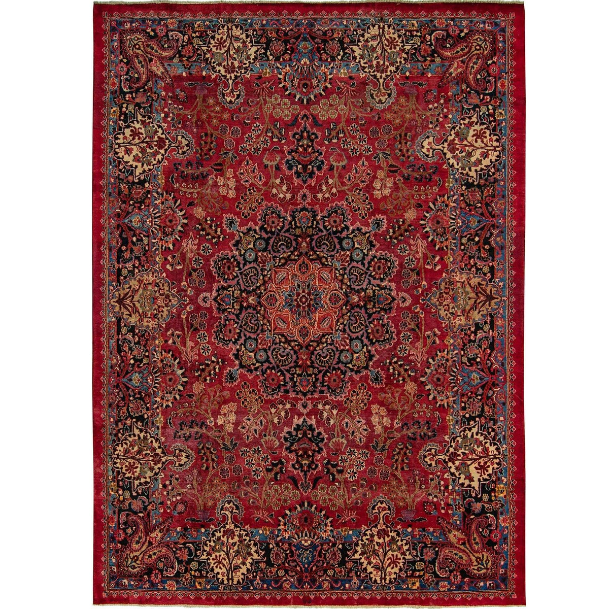 Antique Wool Persian Khorasan Rug 288cm x 378cm CIRCA 1940