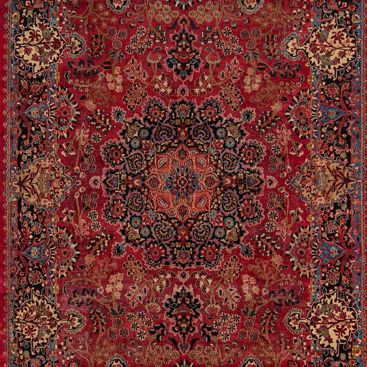 Antique Wool Persian Khorasan Rug 288cm x 378cm CIRCA 1940