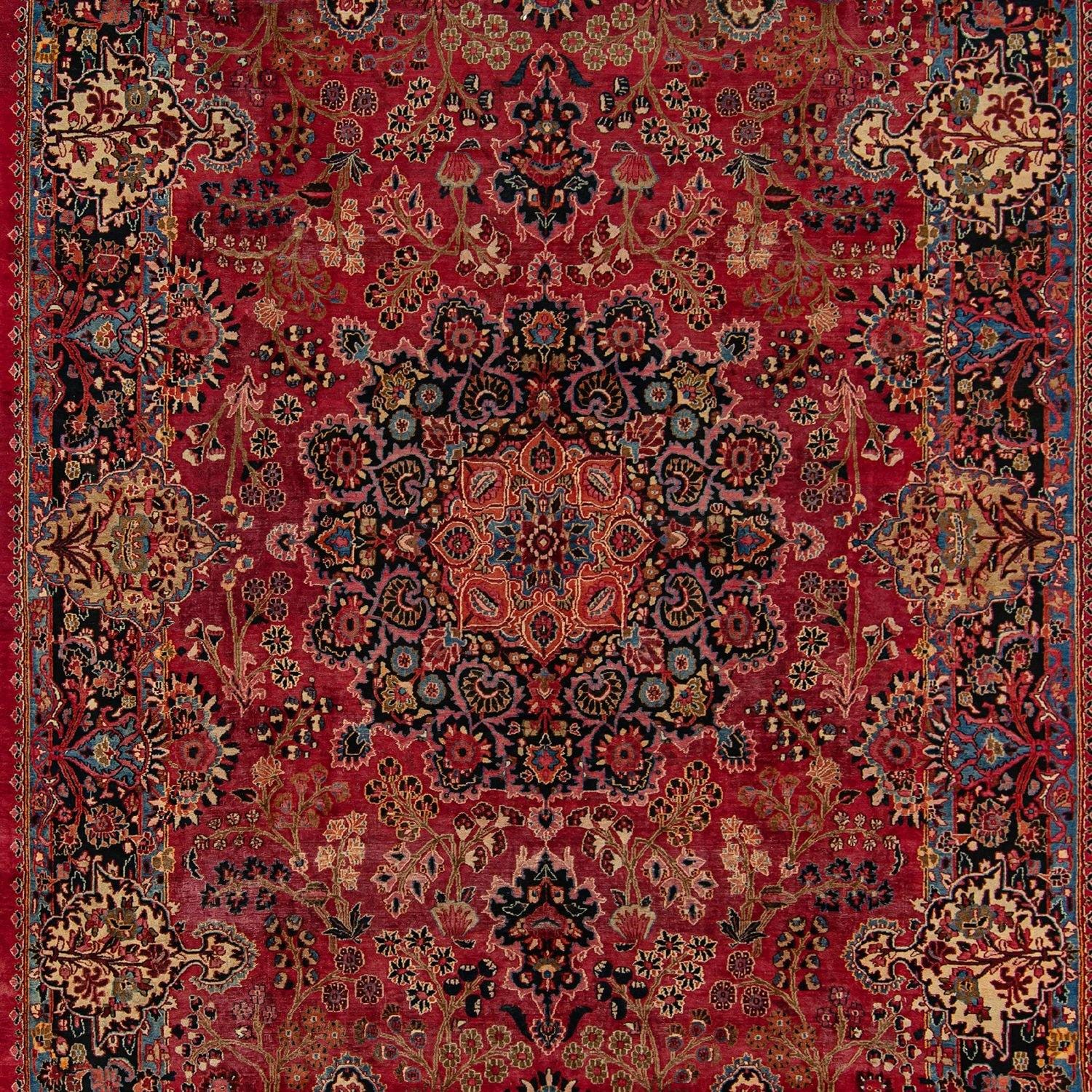 Antique Wool Persian Khorasan Rug 288cm x 378cm CIRCA 1940