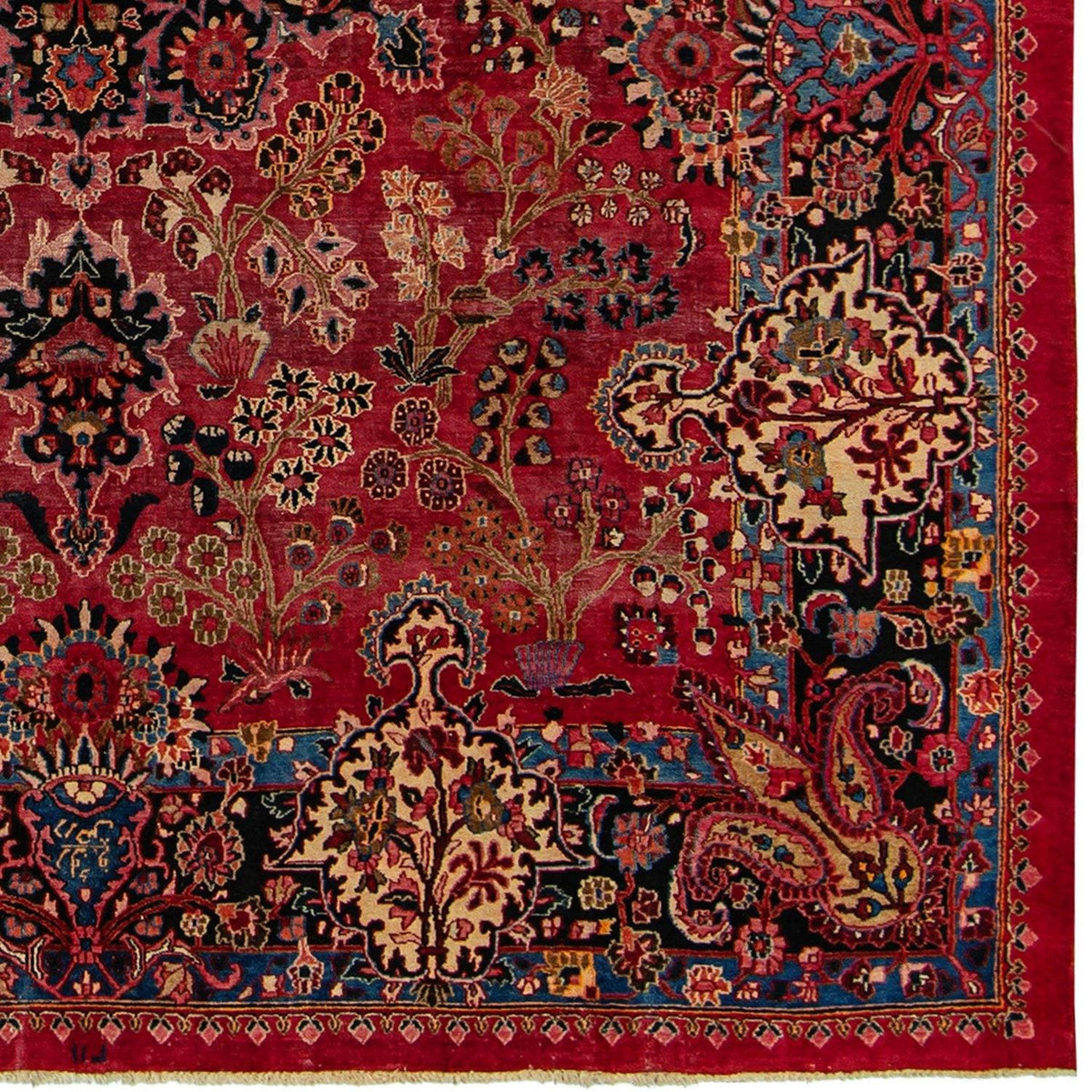 Antique Wool Persian Khorasan Rug 288cm x 378cm CIRCA 1940