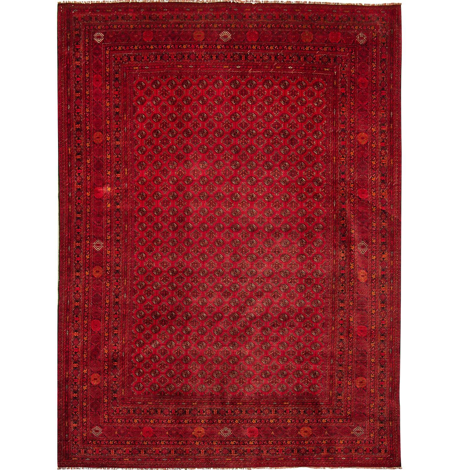 Super Fine Hand-knotted Bokara Wool Rug 199cm x 287cm