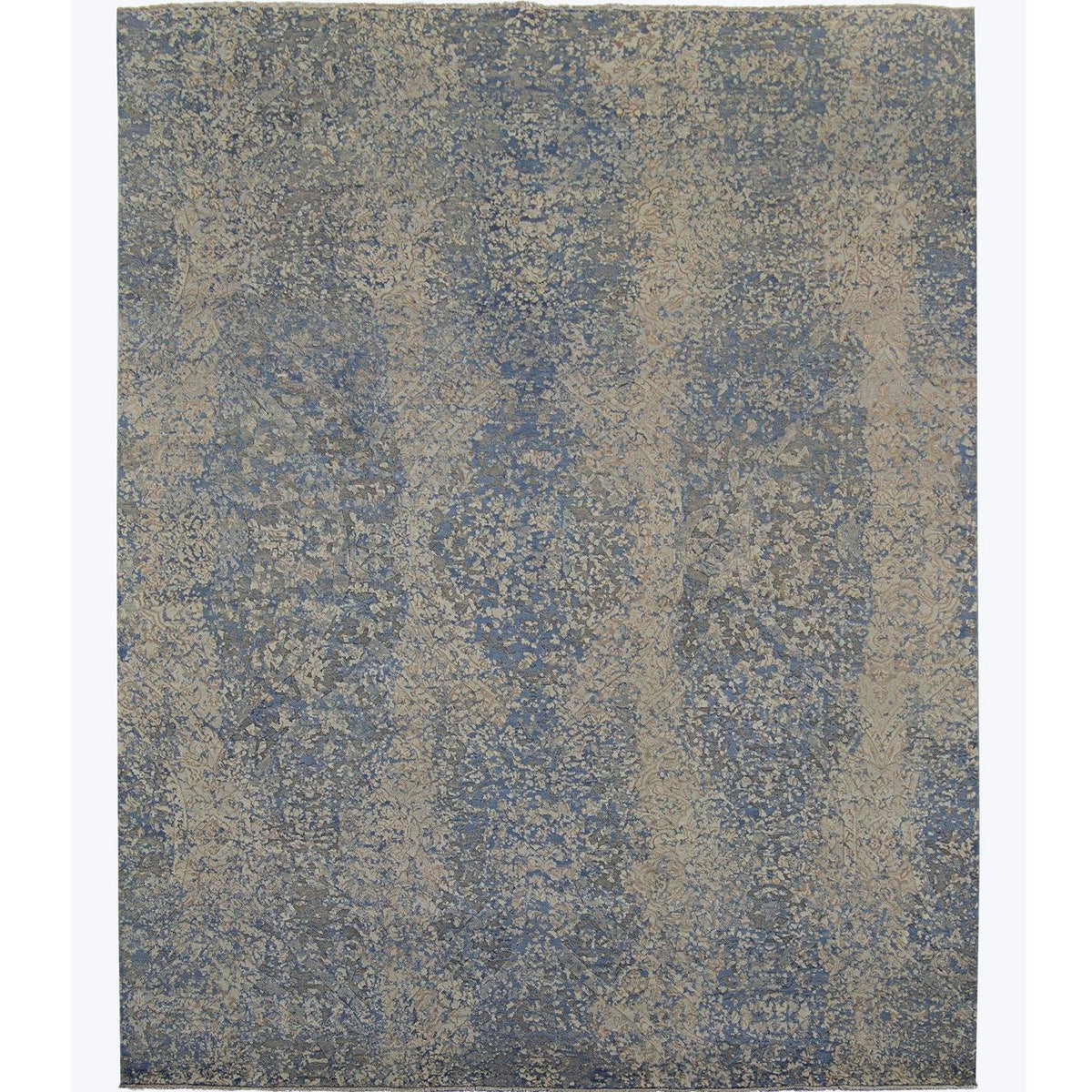 Fine Contemporary Hand-knotted NZ Wool &amp; Bamboo Silk Rug 262cm x 355cm