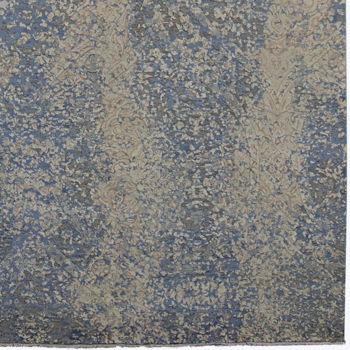Fine Contemporary Hand-knotted NZ Wool &amp; Bamboo Silk Rug 262cm x 355cm