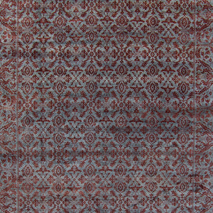 Fine Contemporary Hand-knotted NZ Wool & Silk Rug 275cm x 368cm