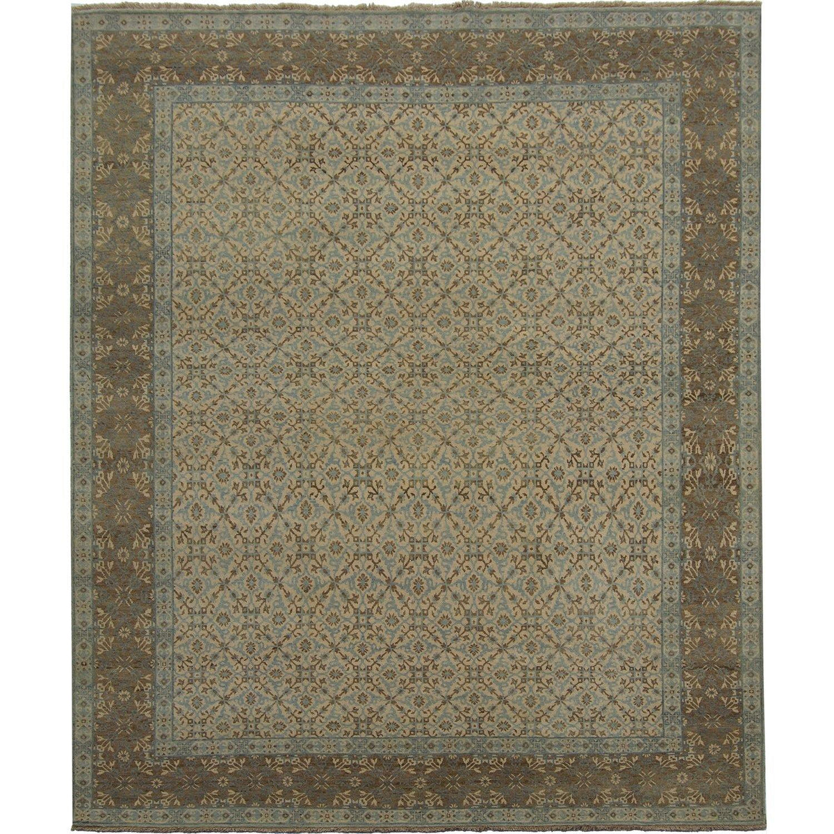Fine Contemporary Hand-knotted NZ Wool Rug 245cm x 305cm