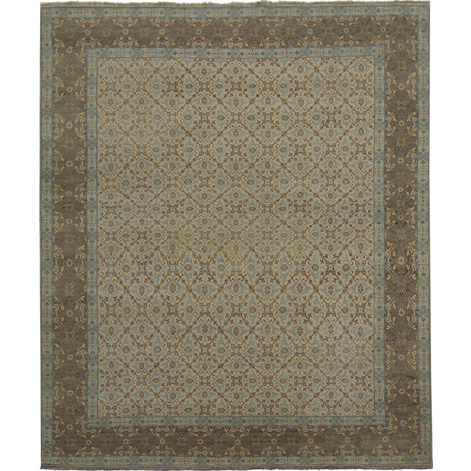 Fine Contemporary Hand-knotted NZ Wool Rug 245cm x 305cm