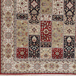 Fine Hand-knotted Wool & Silk Bakhtiari Rug 175cm x 240cm