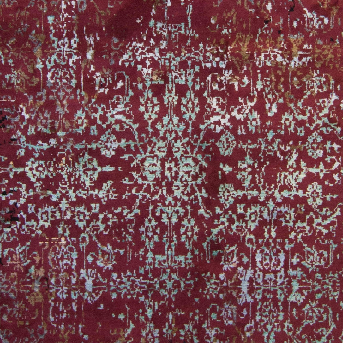 Fine Hand-knotted Modern Wool and Silk Galaxy Rug 157cm x 223cm