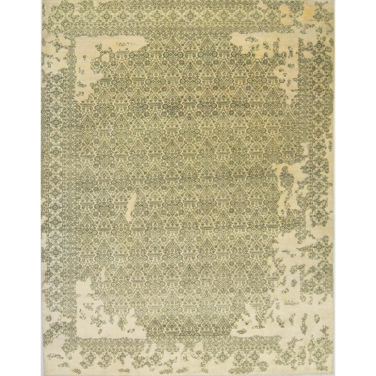 Fine Modern Wool &amp; Silk Picasso Design Rug 270cm x 370cm