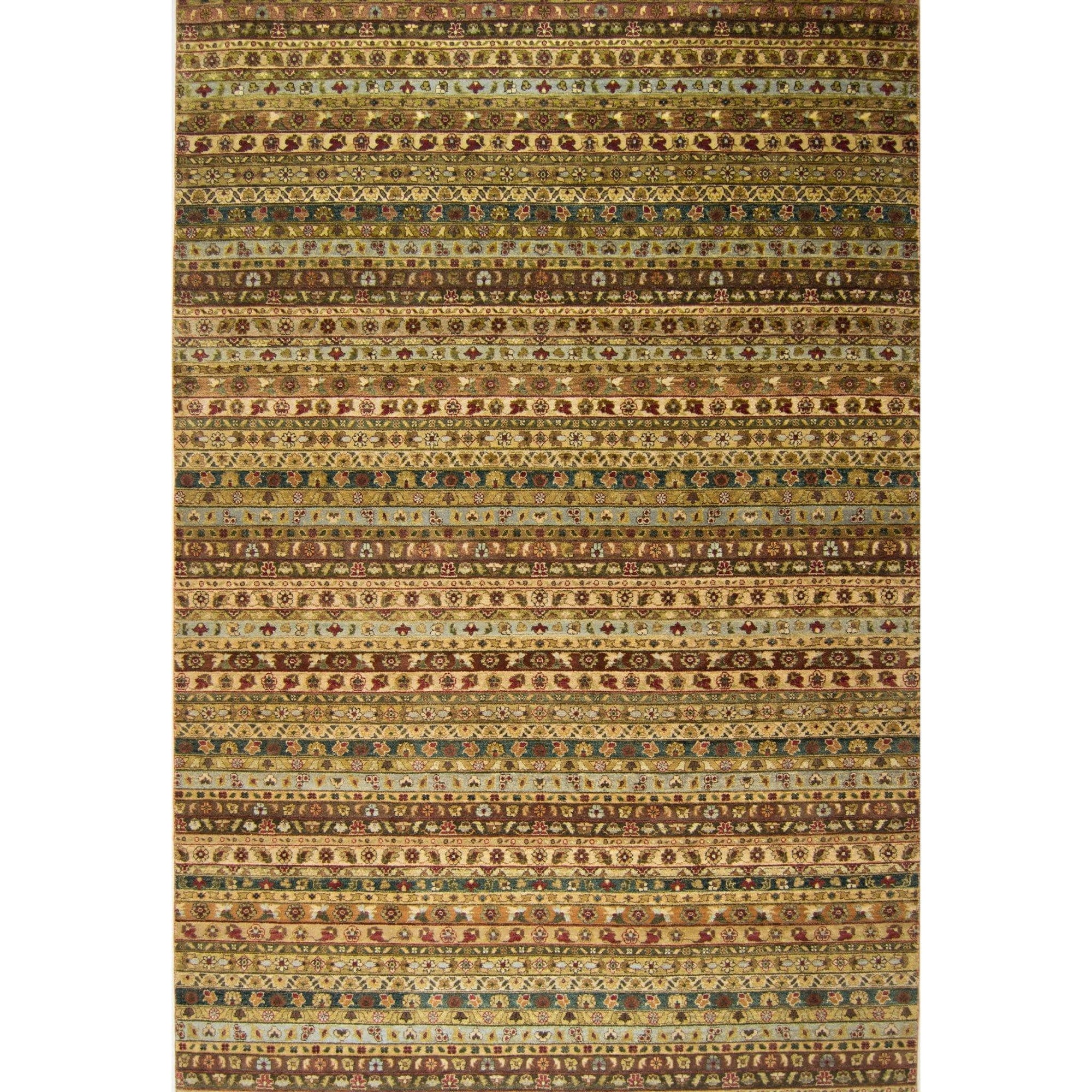 Modern Hand-knotted Wool Rug 201cm x 295cm