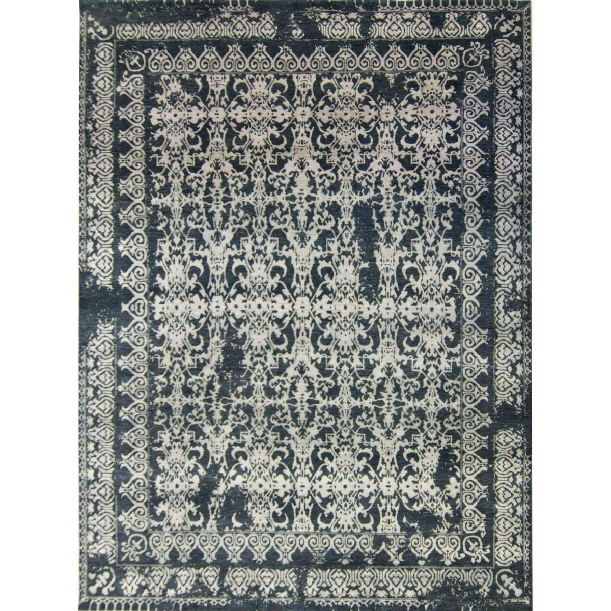 Fine Modern Wool &amp; Silk Picasso Design Rug 246cm x 333cm