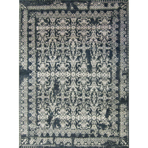 Fine Modern Wool & Silk Picasso Design Rug 246cm x 333cm