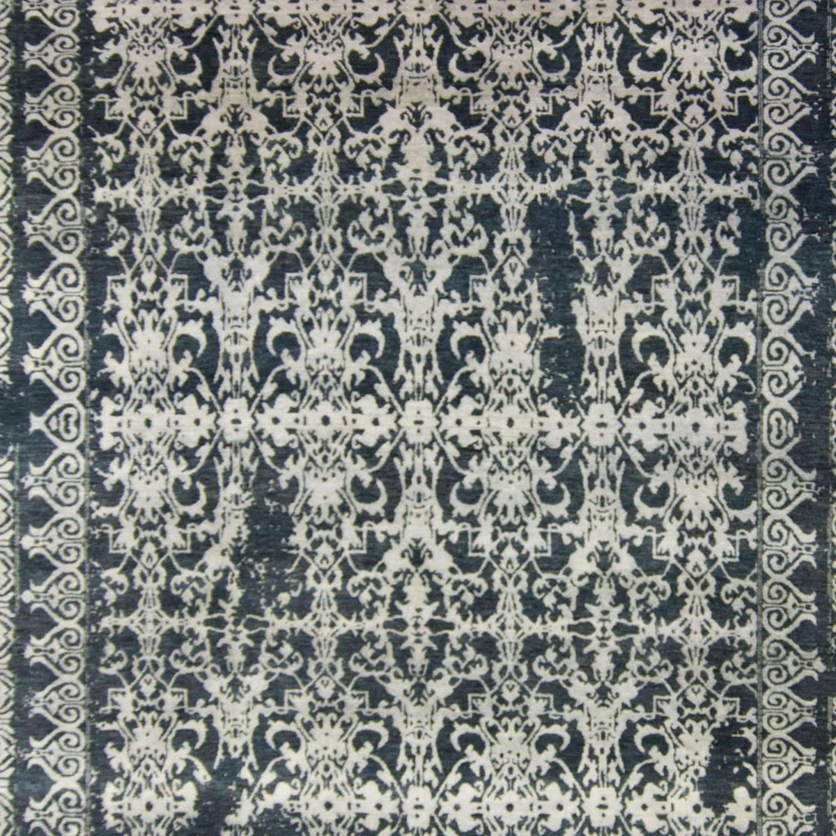 Fine Modern Wool &amp; Silk Picasso Design Rug 246cm x 333cm
