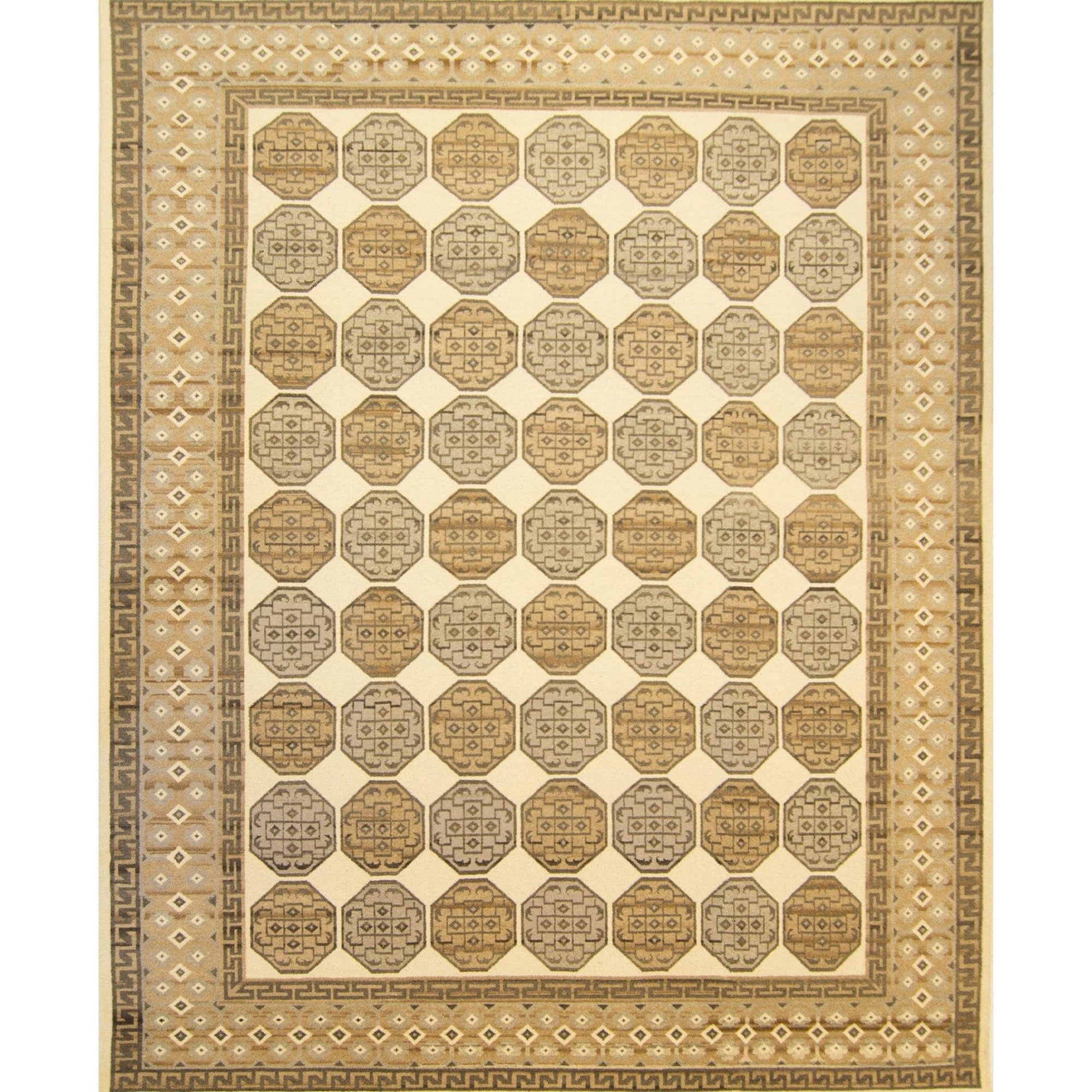 Hand-knotted Wool Khothan Rug 314cm x 426cm