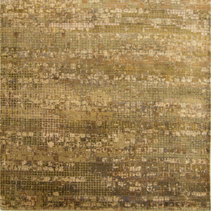 Modern Wool & Silk Mosaic Design Rug 173cm x 246cm