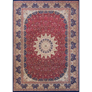 Fine Hand-knotted Persian Wool and Silk Tabriz Rug 251cm x 361cm
