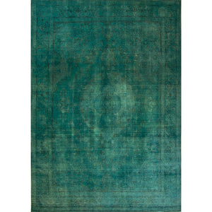Hand-knotted Over Dyed Modern Rug 244cm x 347cm