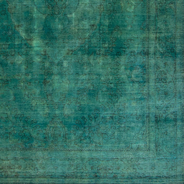 Hand-knotted Over Dyed Modern Rug 244cm x 347cm-